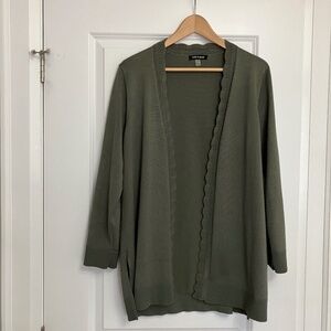 Green Cardigan, size L